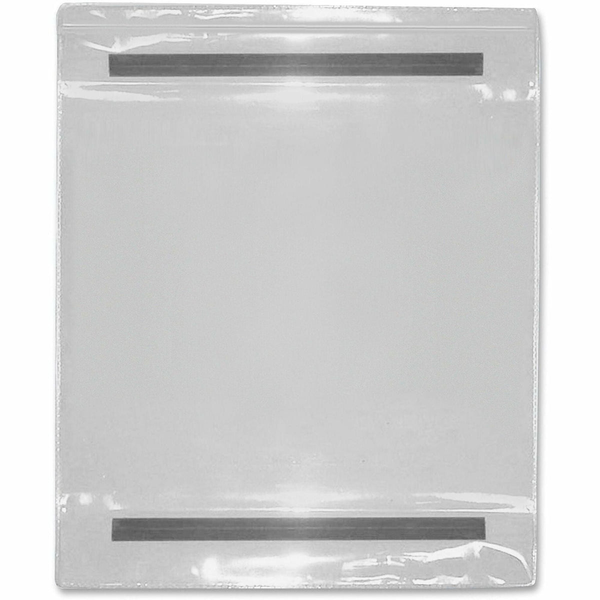 Tatco Vinyl File Pocket - 9’’ x 12’’ - Clear - Magnetic Backing - 25 / Box - Filing Jackets & Pockets