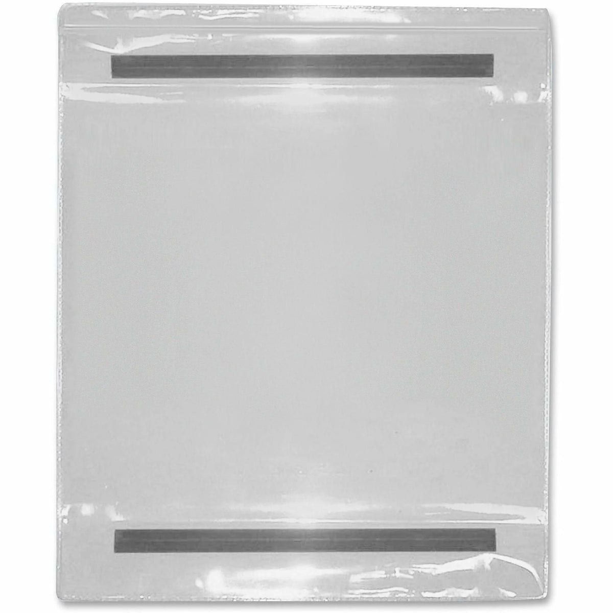 Tatco Vinyl File Pocket: Clear 9’’ x 12’’ with Magnetic Backing - Filing Jackets & Pockets