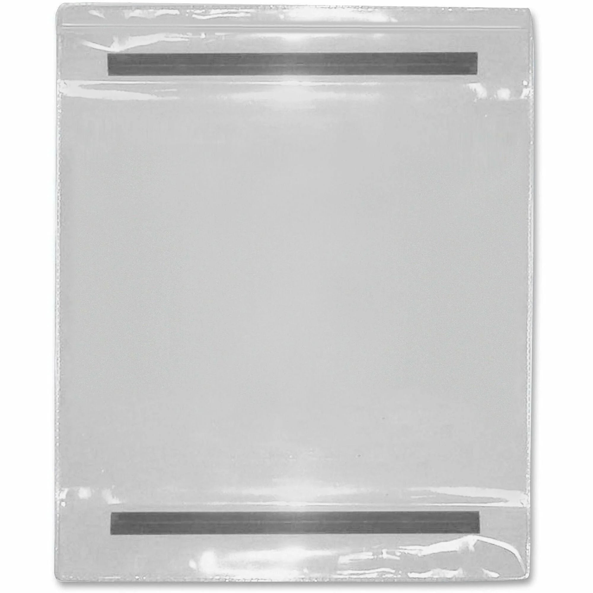 Tatco Vinyl File Pocket: Clear 9’’ x 12’’ with Magnetic Backing - Filing Jackets & Pockets