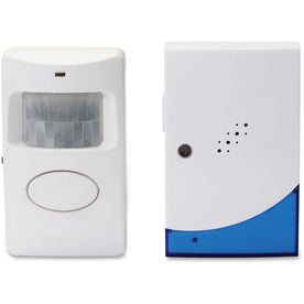 Tatco Wireless Chime: Blue & White Receiver - Alert Chimes