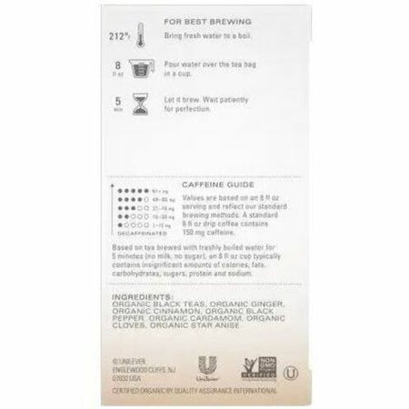 Tazo Organic Chai Black Tea Bag - Alternate-Image3