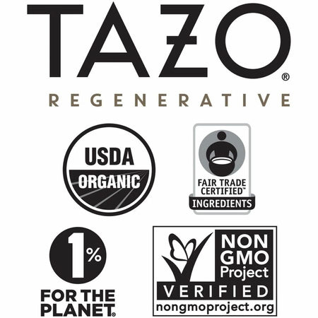 Tazo Regenerative Organic Earl Grey Black Tea Bag - 16 / Box