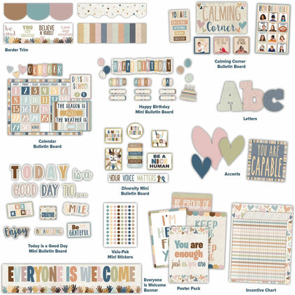 Teacher Created Resources Everyone is Welcome Decor Set - Multi - Accents/Banners