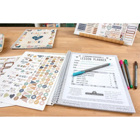 Teacher Created Resources Everyone Is Welcome Planner - 40-Week Weekly & Monthly - Teaching Calendars Planners