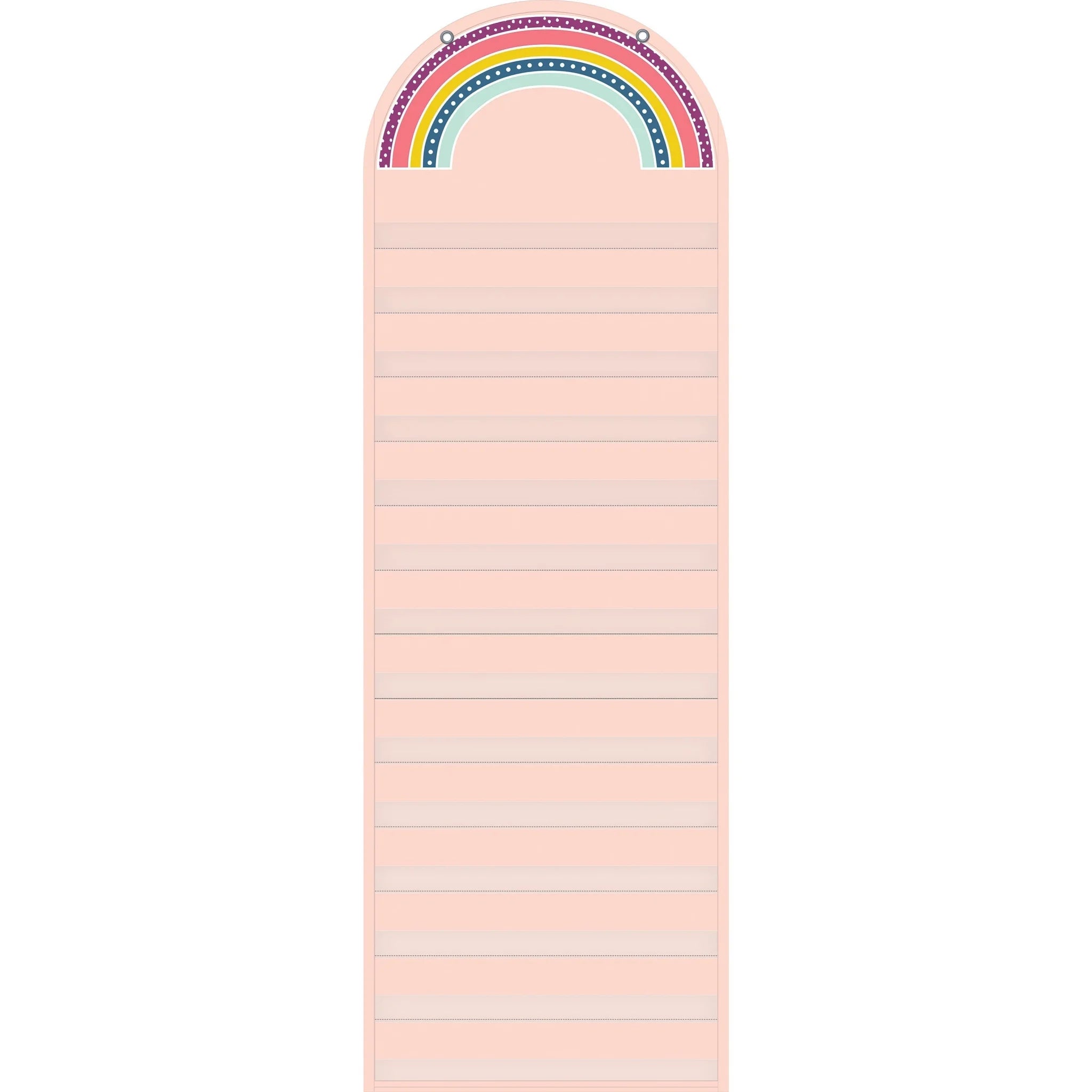 Teacher Created Resources Rainbow Pocket Chart - Fun Skill Learning - Charts & Accessories