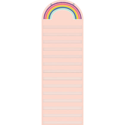Teacher Created Resources Rainbow Pocket Chart - Fun Skill Learning - Charts & Accessories