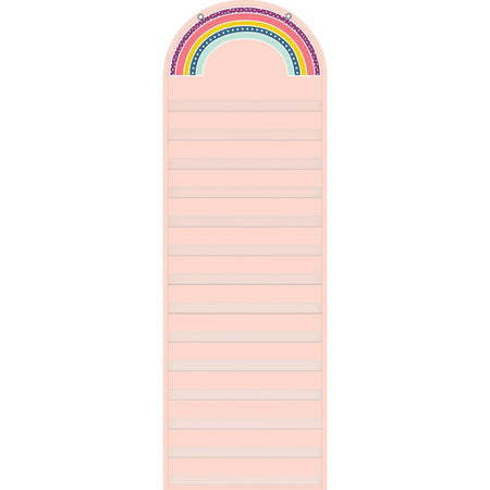 Teacher Created Resources Rainbow Pocket Chart - Fun Skill Learning - Charts & Accessories