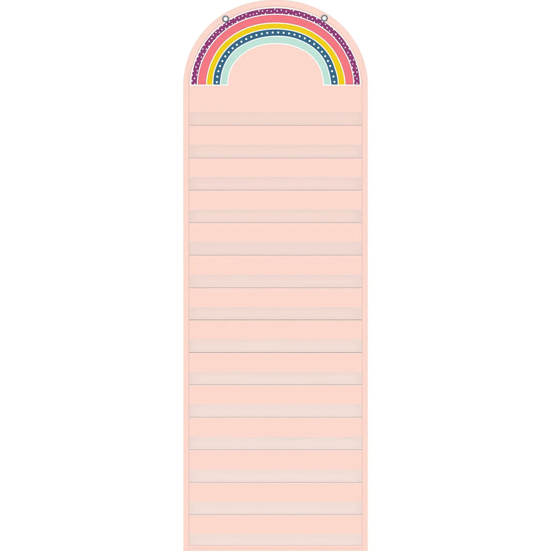 Teacher Created Resources Rainbow Pocket Chart - Fun Skill Learning - Charts & Accessories