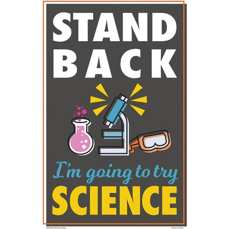 Teacher Created Resources Science Fun Posters - Educational 11’’ Width - Multi