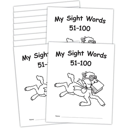 Teacher Created Resources Sight Words Pack Printed Book - Learning Books & Activities