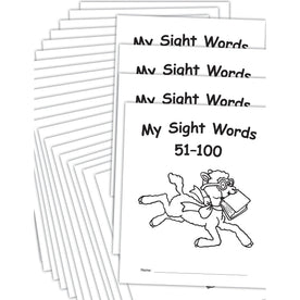 Teacher Created Resources Sight Words Pack Printed Book - Learning Books & Activities