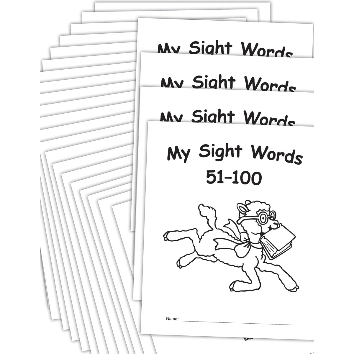 Teacher Created Resources Sight Words Pack Printed Book - Learning Books & Activities