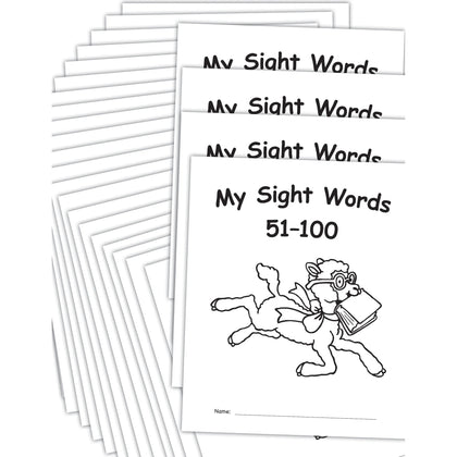 Teacher Created Resources Sight Words Pack Printed Book - Learning Books & Activities