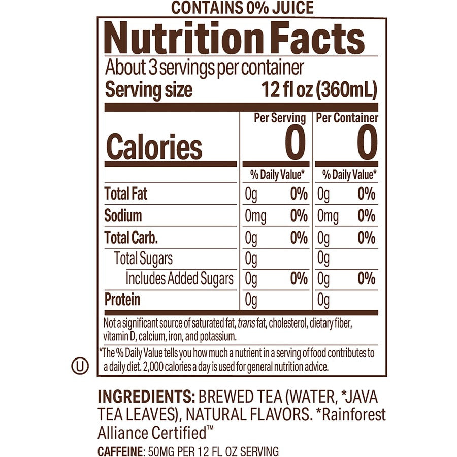 Tejava Lemon Black Tea Bottle - Alternate-Image4