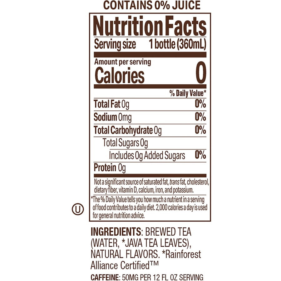 Tejava Lemon Black Tea Bottle - Alternate-Image4