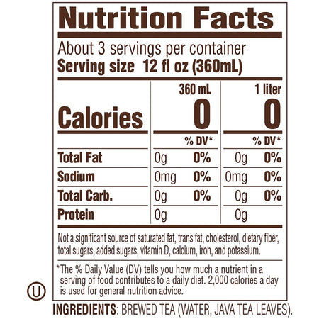 Tejava Original Black Tea Bottle - Alternate-Image2