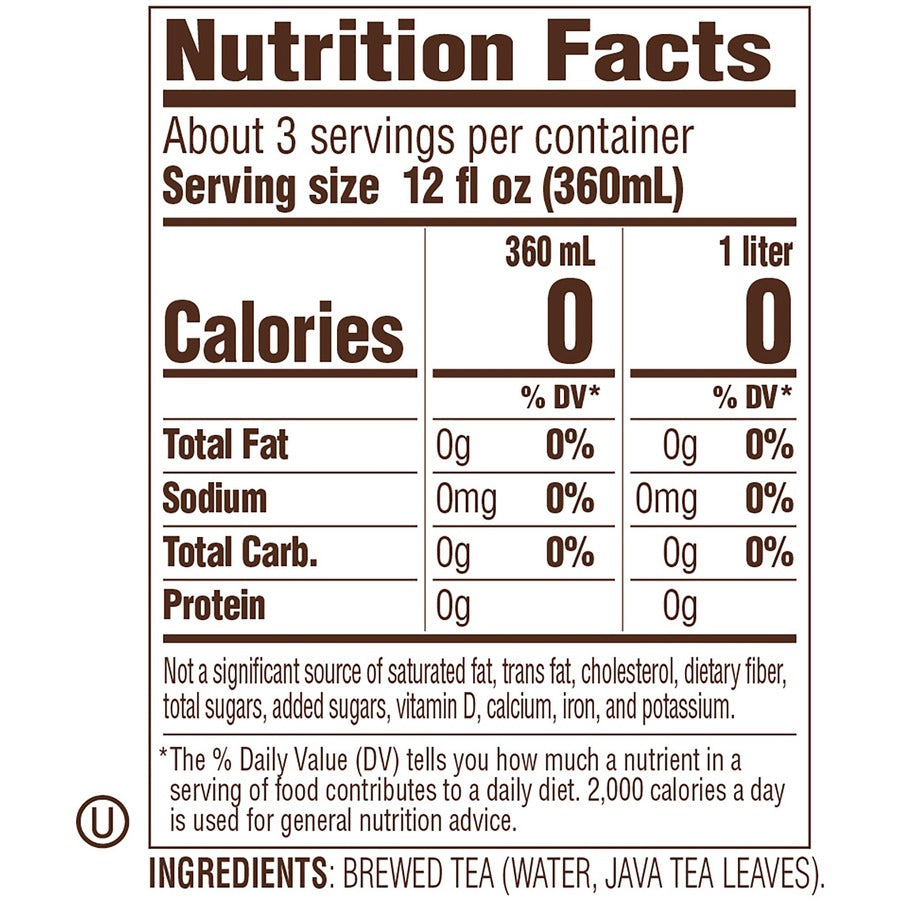 Tejava Original Black Tea Bottle - Alternate-Image2