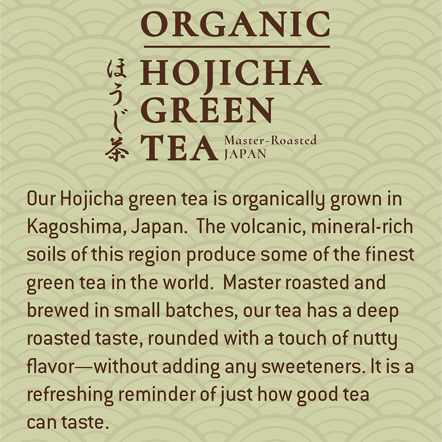 Tejava Origins Organic Hojicha Green Tea Bottle - Alternate-Image3