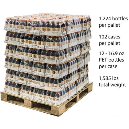 Tejava Peach Black Tea Bottle - Left