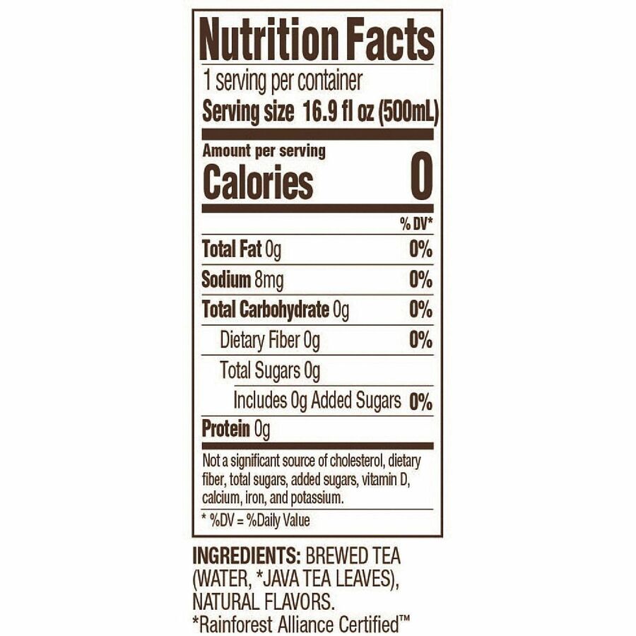 Tejava Peach Black Tea Bottle - Alternate-Image2
