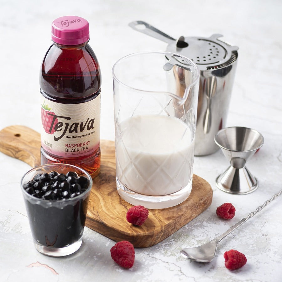 Tejava Raspberry Black Tea Bottle - Alternate-Image1