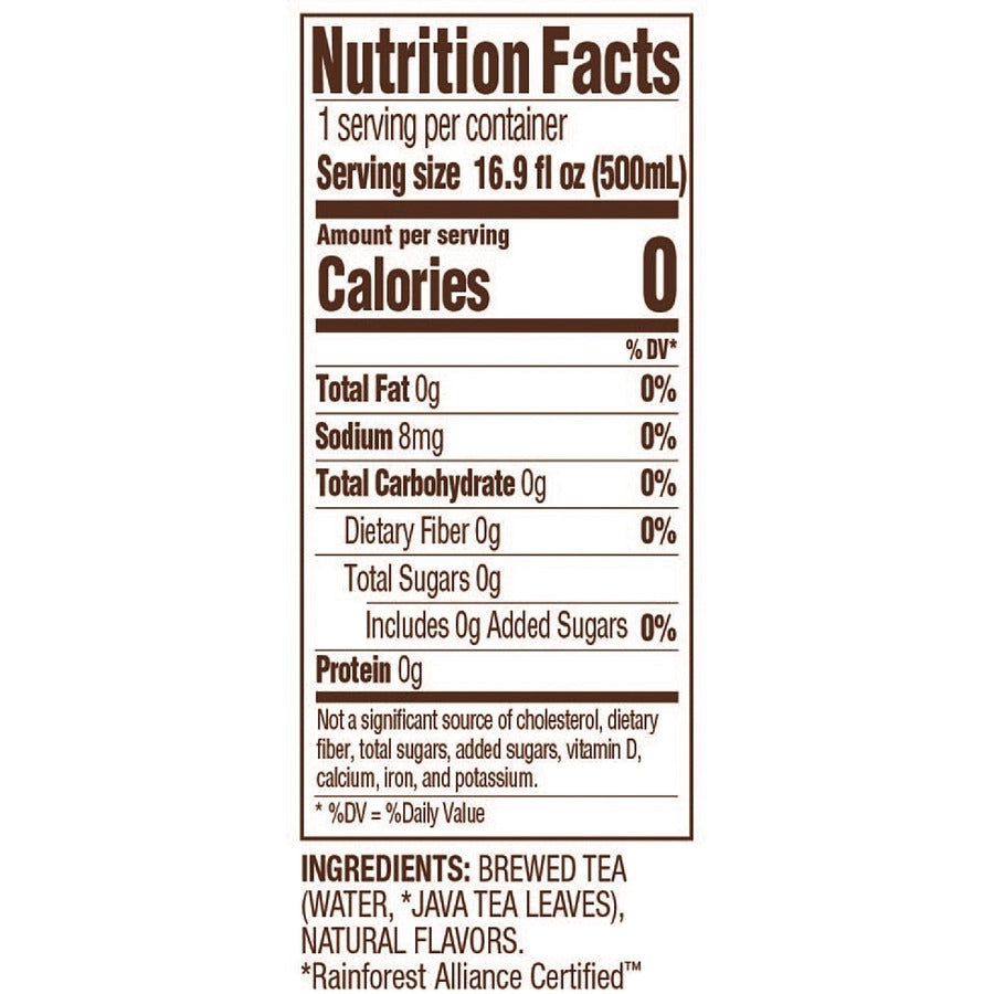 Tejava Raspberry Black Tea Bottle - Alternate-Image2