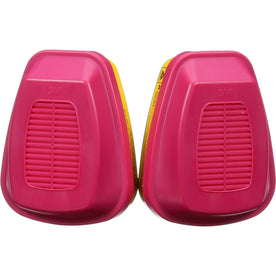 Tekk Protection Respirator Cartridges - Pink - 2 Pack - Air Respirators & Accessories