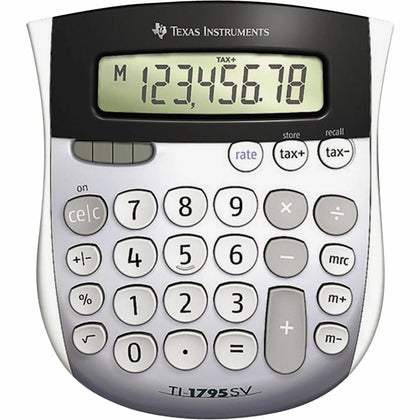 Texas Instruments TI-1795SV SuperView Calculator - Dual Power Angled Display - Calculators
