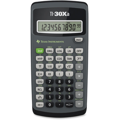 Texas Instruments TI-30XA Student Scientific Calculator - 10-Digit Battery Powered - Calculators