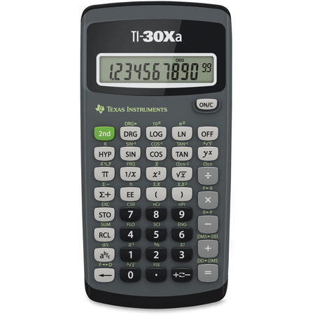 Texas Instruments TI-30XA Student Scientific Calculator - 10-Digit Battery Powered - Calculators