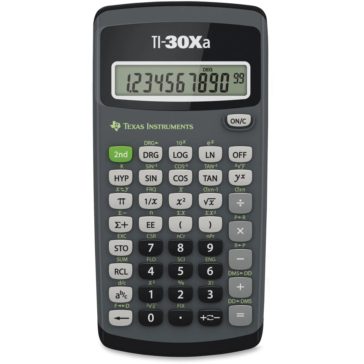 Texas Instruments TI-30XA Student Scientific Calculator - 10-Digit Battery Powered - Calculators