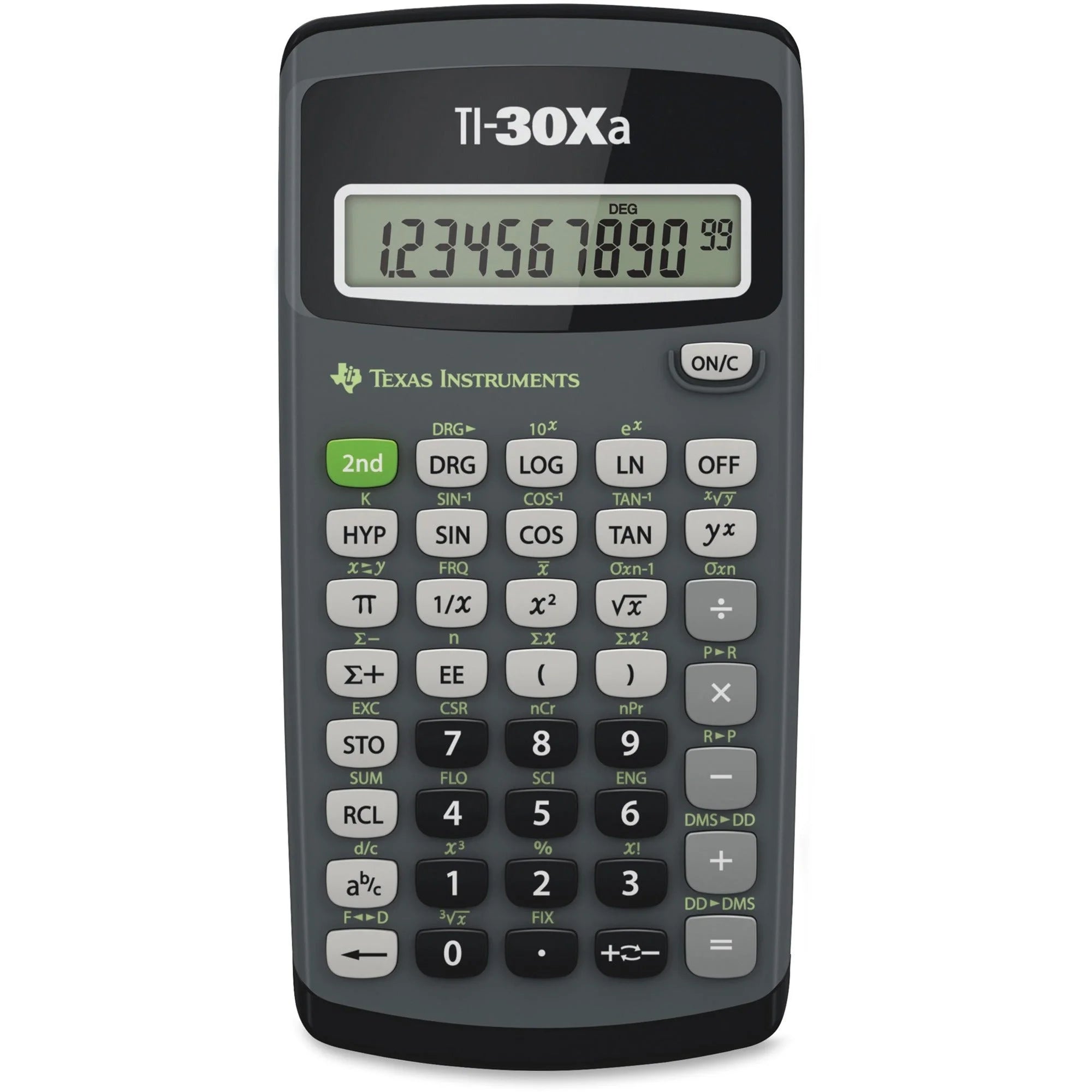 Texas Instruments TI-30XA Student Scientific Calculator - 10-Digit Battery Powered - Calculators