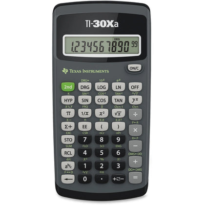 Texas Instruments TI-30XA Student Scientific Calculator - 10-Digit Battery Powered - Calculators