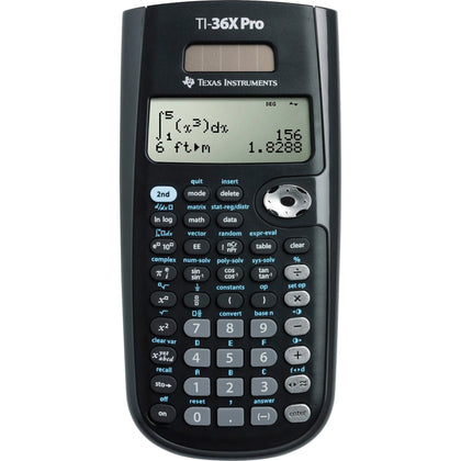 Texas Instruments TI-36X Pro Scientific Calculator - 4-Line LCD - Battery/Solar Powered - Calculators