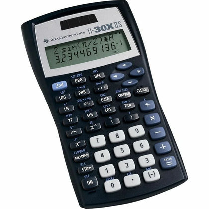 Texas Instruments TI30XIIS Scientific Calculator - Dual Power 2-Line LCD Display - Calculators