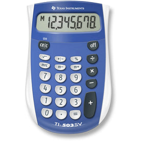 Texas Instruments TI503 SuperView Pocket Calculator - 8-Digit LCD Display - Calculators