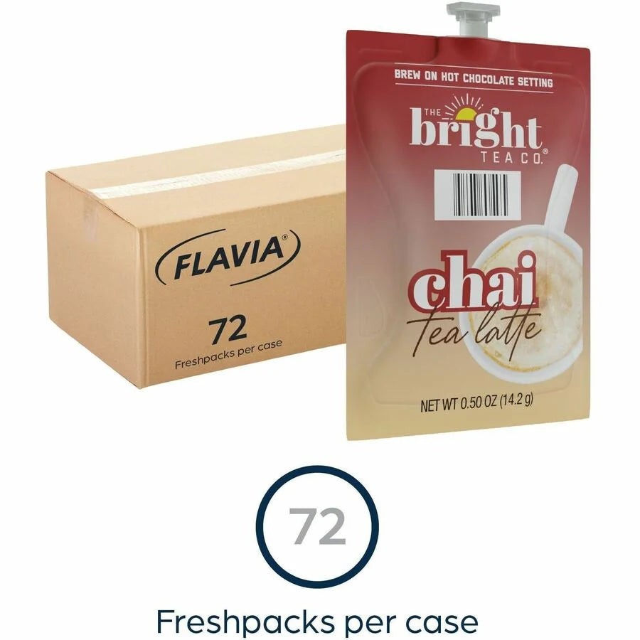 The Bright Tea Co. Chai Latte Freshpack - 72/Carton