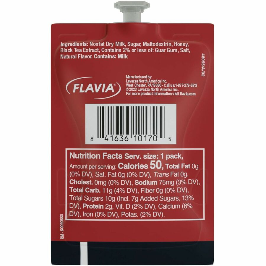 The Bright Tea Co. Chai Latte Freshpack - Compatible with Flavia Aroma Creation 300 600 - 72 / Carton