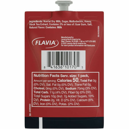 The Bright Tea Co. Chai Latte Freshpack - Compatible with Flavia Aroma Creation 300 600 - 72 / Carton