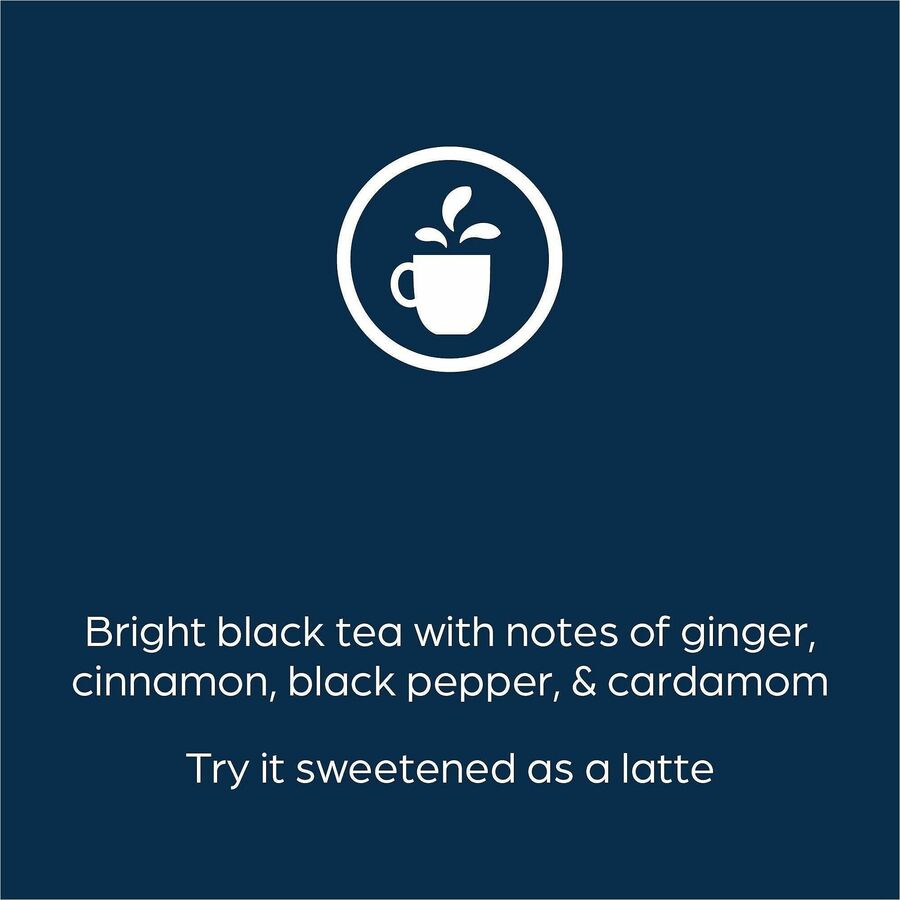 The Bright Tea Co. Chai Spice Black Freshpack - Compatible with Flavia Aroma Creation 300 600
