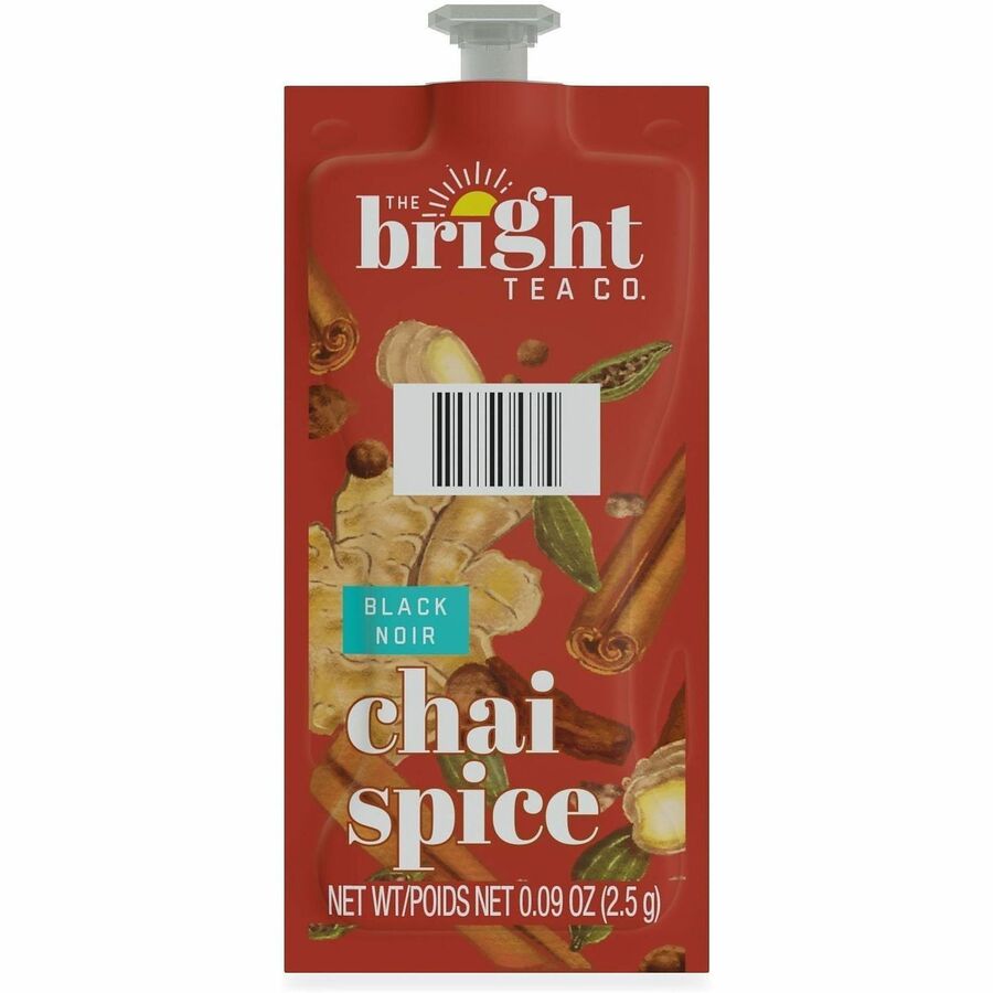 The Bright Tea Co. Chai Spice Black Freshpack - Compatible with Flavia Aroma Creation 300 600