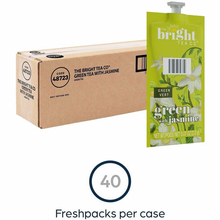 The Bright Tea Co. Green with Jasmine Freshpack - 40 / Carton