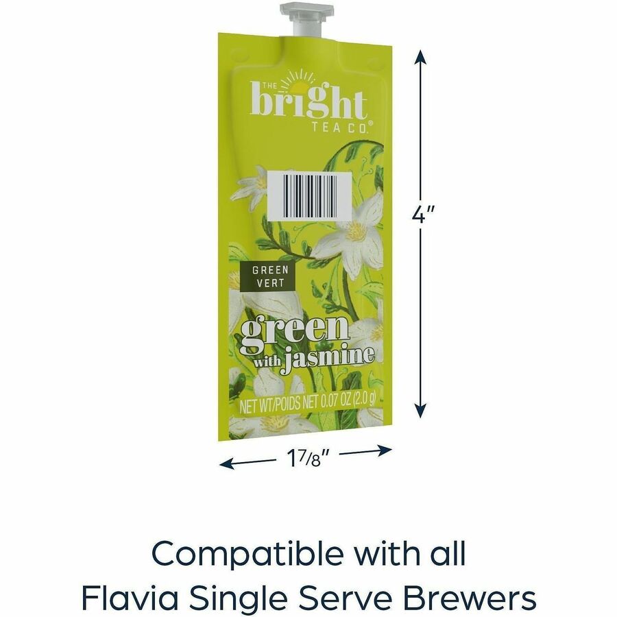 The Bright Tea Co. Green with Jasmine Freshpack - 40 / Carton