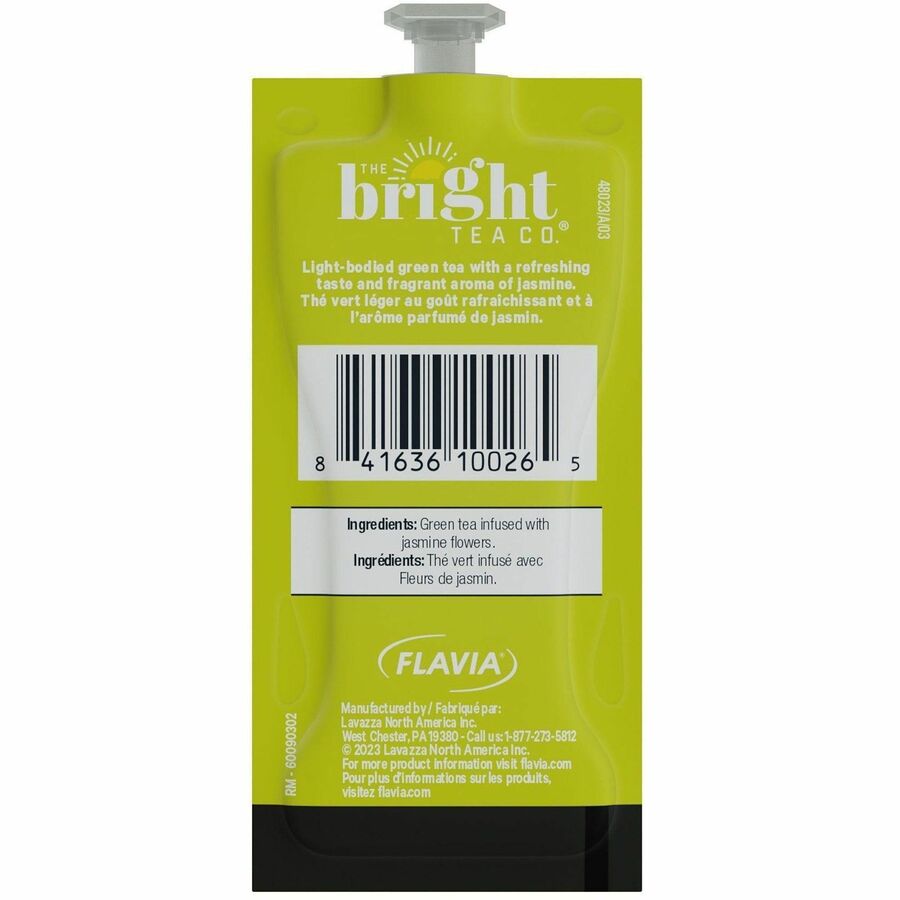 The Bright Tea Co. Jasmine Green Freshpack - Compatible with Flavia Aroma Creation 300 600