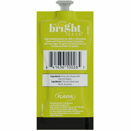 The Bright Tea Co. Jasmine Green Freshpack - Compatible with Flavia Aroma Creation 300 600