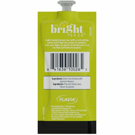 The Bright Tea Co. Jasmine Green Freshpack - Compatible with Flavia Aroma Creation 300 600