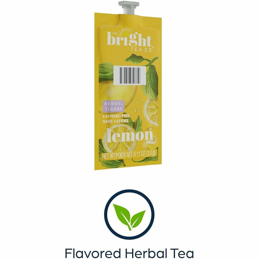 The Bright Tea Co. Lemon Herbal Freshpack - Compatible with Flavia Aroma Creation 300 600
