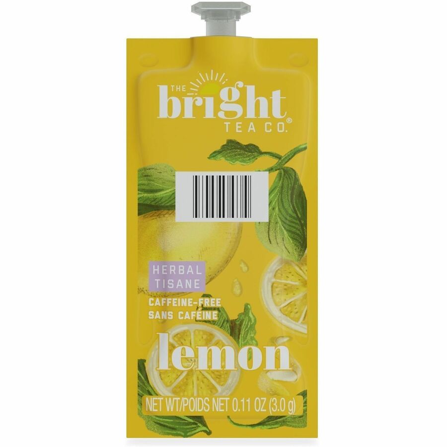 The Bright Tea Co. Lemon Herbal Freshpack - Compatible with Flavia Aroma Creation 300 600