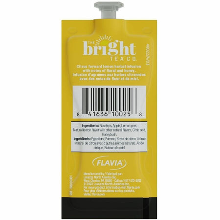 The Bright Tea Co. Lemon Herbal Freshpack - Compatible with Flavia Aroma Creation 300 600