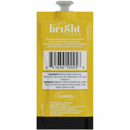 The Bright Tea Co. Lemon Herbal Freshpack - Compatible with Flavia Aroma Creation 300 600